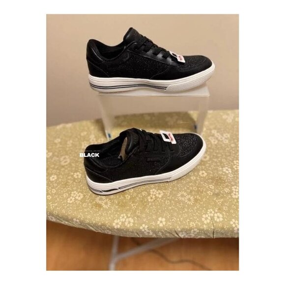 Skechers Street Arch Fit Arcade Sneakers-Glittery Night Black Sz 6.5 - Picture 5 of 6
